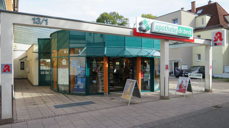 Apotheke Dr. Beck Aussenaufnahme